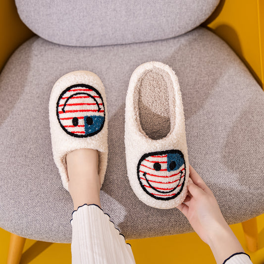 Smiley Face Slippers