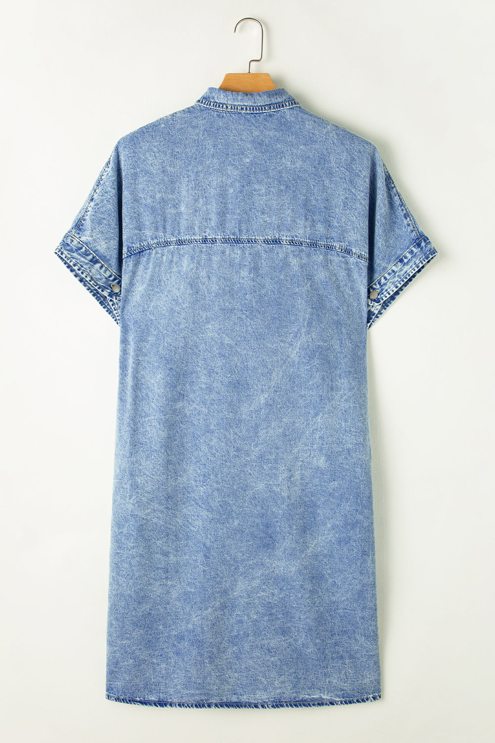 Medium Wash Chambray Dress